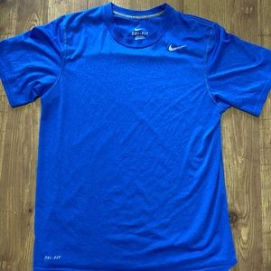 Blue Nike Dri-Fit Shirt, size medium